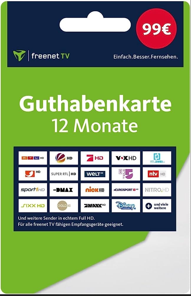 freenet TV Voucher 99